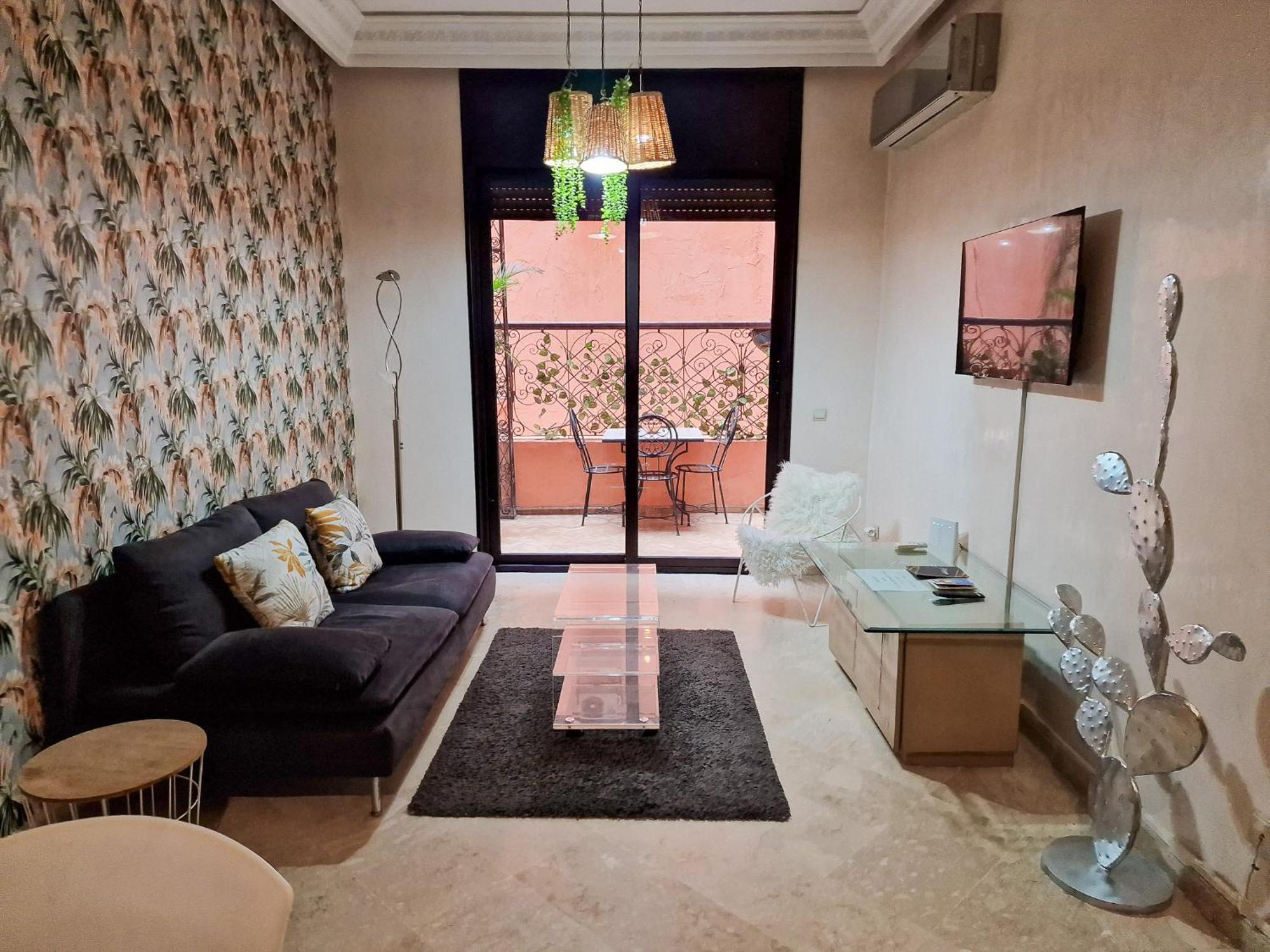 Superbe Appartement Piscine Gueliz マラケシュ エクステリア 写真